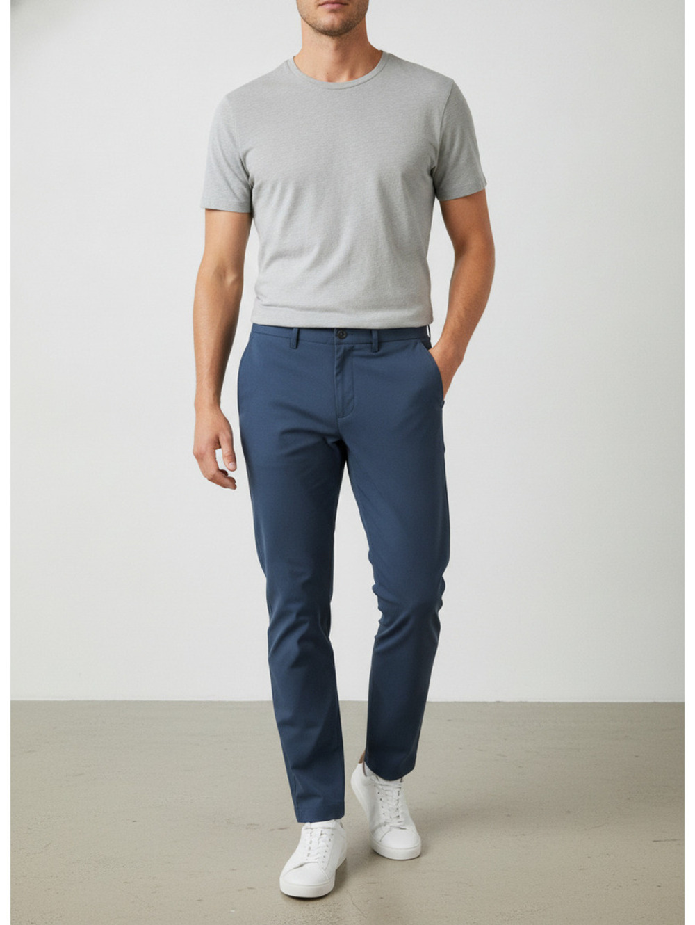 Panama Jack Men's Commuter Performance‎ Pants Navy Blue Size 36x30